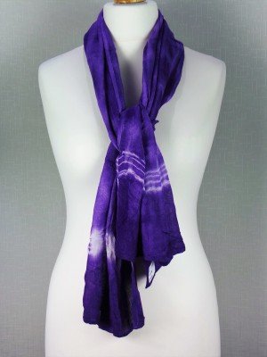 Mayfair Blue Viscose Scarf